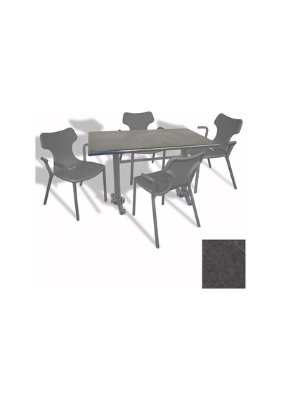 Çipa Döküm Ayak - Play Polipropilen Masa Takımı - 70x120 Werzalit, Wermodin Veya Allzalit Tabla - Greymarble-antrasit Çok Renkli Çipa Döküm Ayak - Play Polipropilen Masa Takımı - 70x120 Werzalit, Wermodin Veya Allzalit Tabla - Greymarble-antrasit Çok Renkli