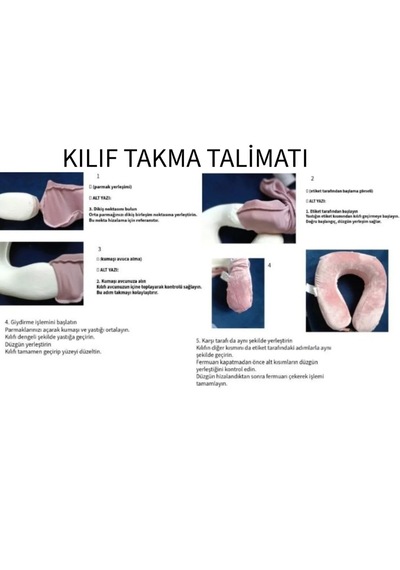 Kalpli Armegeda Visco Seyahat Yastığı 212 Özel 14 Şubat Serisi Mor Pembe