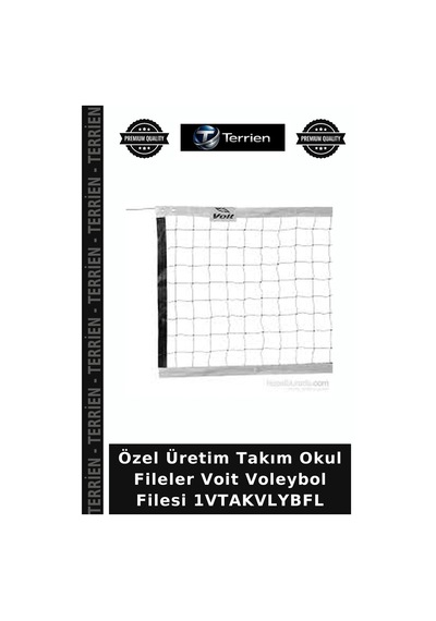 Özel Üretim Takım Okul Fileler Voit Voleybol Filesi 1vtakvlybfl