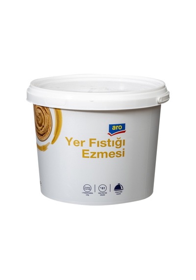 Aro Yer Fıstığı Ezmesi 2,5 Kg - %81 Yer Fıstığı, Protein Kaynağı Tarı