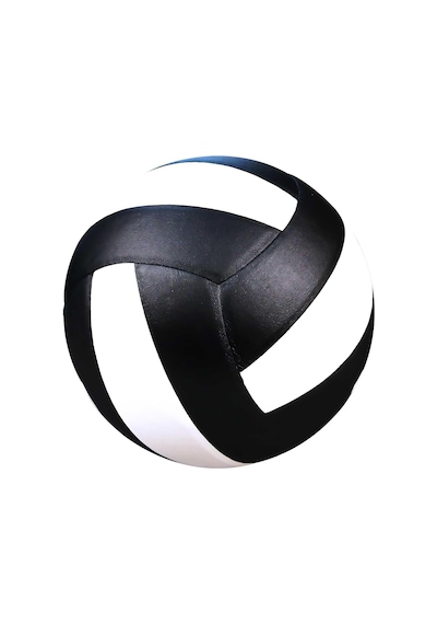 Voleybol Topu Resmi Boyut Plaj & Açık Hava Kullanıma Uygun 260-280 Gram Siyah