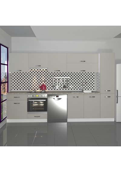 Decoraktiv Elite 325y Ankastre Fırın Modüllü Mdf Hazır Mutfak Dolabı - Tezgah Dahil - Kumtaşı Kum Beji Decoraktiv Elite 325y Ankastre Fırın Modüllü Mdf Hazır Mutfak Dolabı - Tezgah Dahil - Kumtaşı Kum Beji