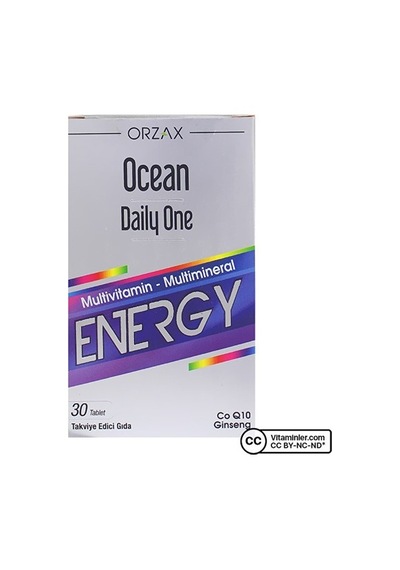 Orzax Ocean Daily One Energy 30 Tablet