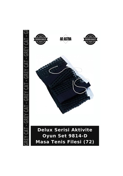 Delux Serisi Aktivite Oyun Set 9814-d Masa Tenis Filesi 72