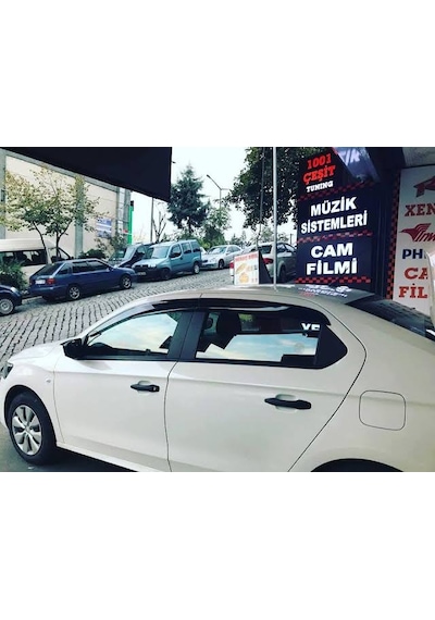 Citroen C Elysee Cam Rüzgarlığı Mugen 4 Lü