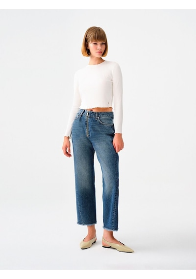 LOFT Boyfriend Boyfriend Kadın Pantolon Lf2037511 Q1.v1 Denim