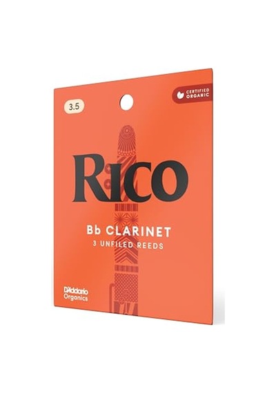 Woodwinds - Rico Bb Klarnet Kamışları - Yeni Başlayanlar, Öğrenciler, Eğitimciler İçin Hazırlandı - Güç 3,5, 3'lü Paket Rico Organic Yapraklar Hafif Tepki, Sıcak Ses Ve Güvenilir Performans Sunar. Woodwinds - Rico Bb Klarnet Kamışları - Yeni Başlayanlar, Öğrenciler, Eğitimciler İçin Hazırlandı - Güç 3,5, 3'lü Paket Rico Organic Yapraklar Hafif Tepki, Sıcak Ses Ve Güvenilir Performans Sunar.
