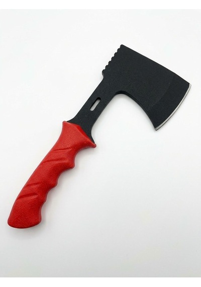 Ergonomik Kırmızı Saplı Çok Amaçlı Kompakt Outdoor Ve Kamp El Baltası