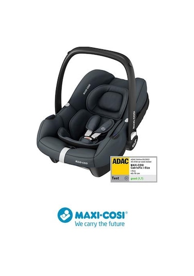 Maxi-Cosi Lara2-Cabriofix I-Size Ultra Kompakt Kabin Boy Seyahat Sistem Bebek Arabası Essential Graphite