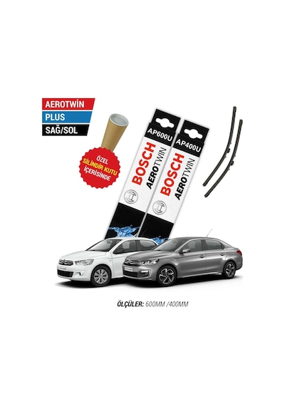 Citroen C-elysee 2026 Model Silecek Takımı Ön Bosch Aerotwin Plus