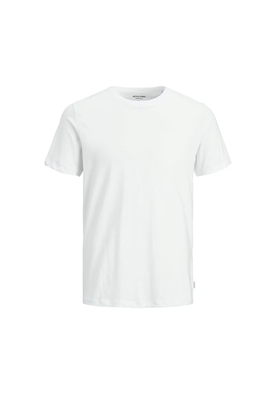 Jack & Jones Jjeorganıc Basıc Tee Ss O-neck Noos White-white Beyaz