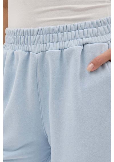 Buly Cozy Beli Lastikli Jogger Eşofman Altı Buz Mavisi