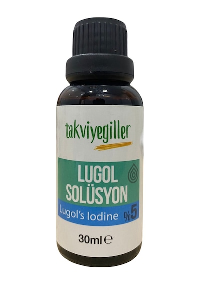 Takviyegiller % 5 Lugol Solüsyon 30 ML Takviyegiller % 5 Lugol Solüsyon 30 ML