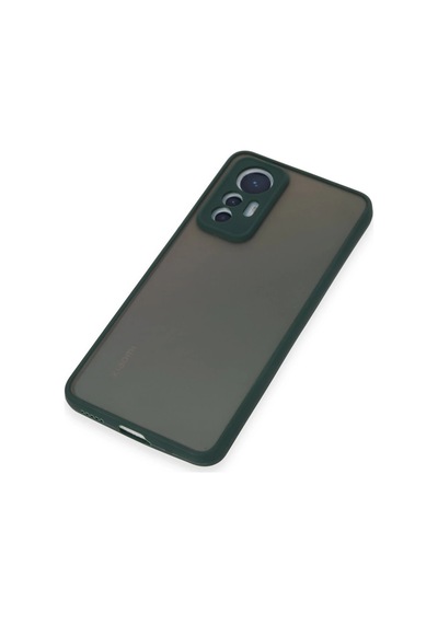 Uryport Xiaomi Mi 12 Lite Kılıf Montreal Silikon Kapak - Yeşil Normal