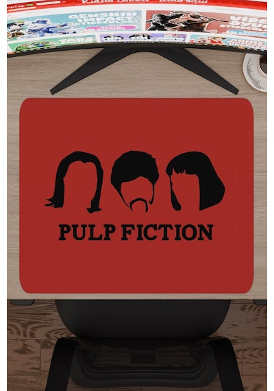 Pulp Fiction Ucuz Roman Tarantino V3 48x40 Xl Gaming Kauçuk Kaymaz Taban Mouse Pad Fare Altlığı