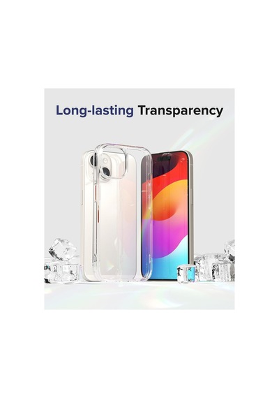 Apple İphone 15 Plus Uyumlu Kılıf Kamera Korumalı Sararma Karşıtı Clear Silikon Şeffaf Kılıf Çok Renkli