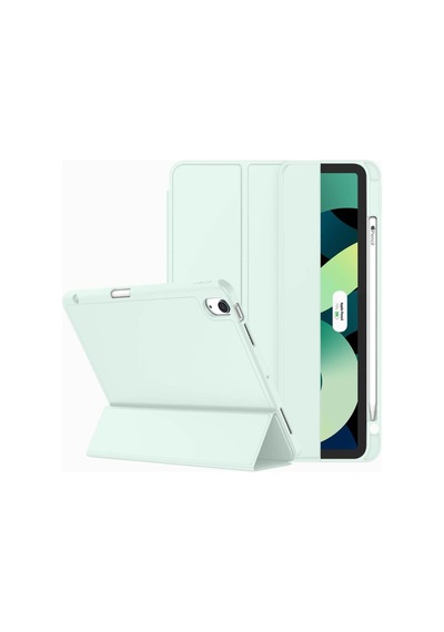 Apple Uyumlu iPad Air 11inç M2 2024 Kılıf Pen Charge Kalem Bölmeli A2902 A2903 A2904 Kılıf