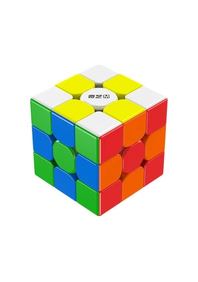 Qiyi Warrior M 3x3 Mıknatıslı Manyetik Zeka Küpü Akıl Küpü Rubik Küp Speed Cube Standart