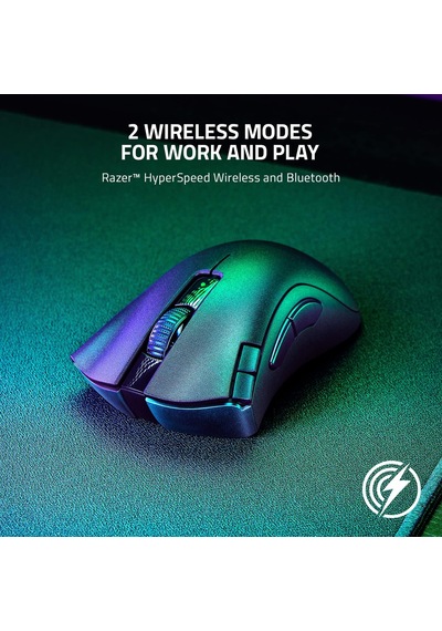 Razer Deathadder V2 X Hyperspeed - Kablosuz Oyun Için Ergonomik M