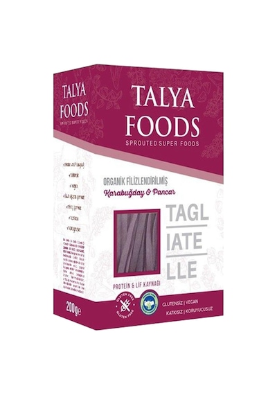 Talya Foods Organik Filizlendirilmiş Karabuğday Mor Havuç & Panca