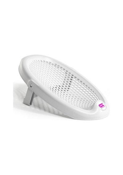 Okbaby Bebek Banyo Seti Jelly Küvet Adaptörü & Splash Bebek Duşu K. Beyaz