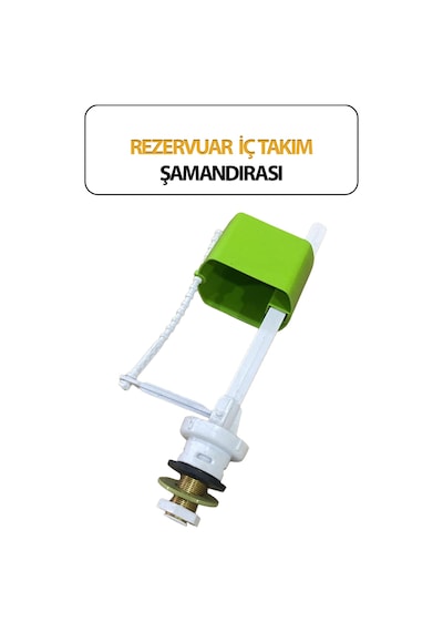 Klozet, Rezervuar Iç Takım Şamandırası Beyaz