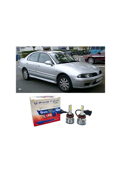 Mitsubishi Carisma Led Xenon Uzun + Kısa Far Ampulü H4 Duo Yeni Seri Beyaz