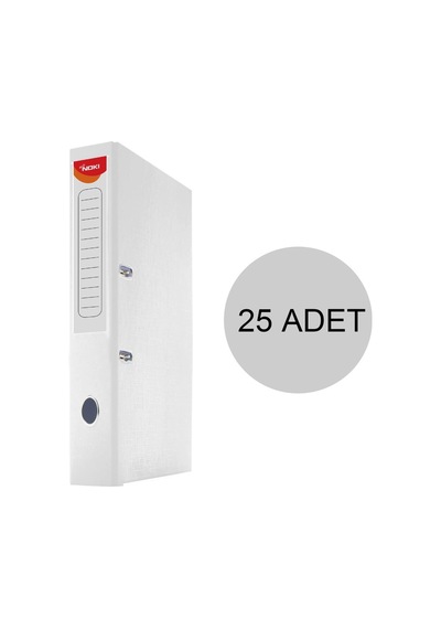 Noki Dar Plastik Klasör 56412 010 Beyaz 25 Li Koli