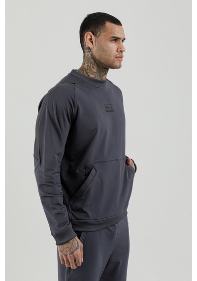 Airlife Stronger High Rsi 5 7 Sıfır Yaka Erkek Sweatshirt Smoked Füme