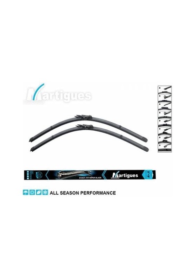 Silecek Süpürgesi Muz Nıssan Qashqaı 06? 600+380MM 24+15 Inc