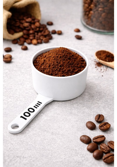Kahve Ölçeği, 5 Li Kahve Ölçek Seti. 10-25-40-50-100 Ml Beyaz - 833936496 Diğer