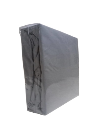 Mycey Çift Kişilik Lastikli Pamuk Penye Çarşaf Takımı 200x200+30 Cm Açık Gri