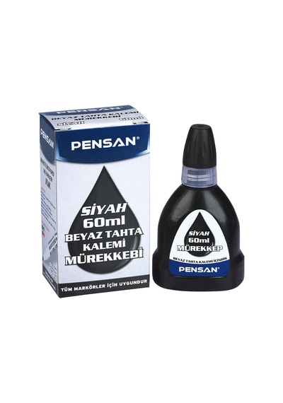 Pensan Tahta Kalemi Mürekkebi Siyah 100 Ml 4009 Çok Renkli