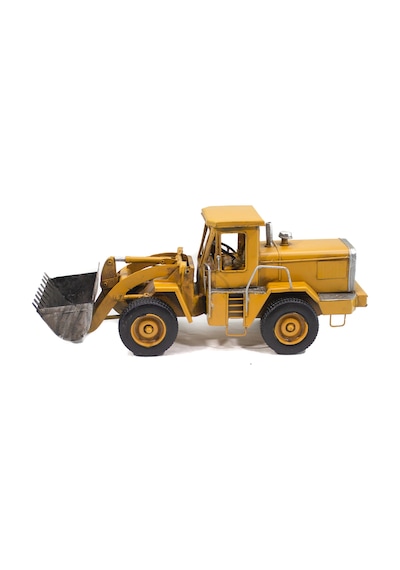 Dekoratif Metal Kepçeli Buldozer İş Makinesi C0793