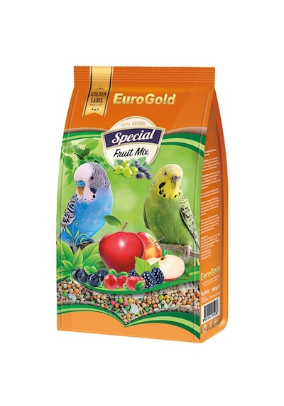 Euro-gold - 35 - Special Meyveli Muhabbet Kuşu - Spt-gld - Yemi 500gr