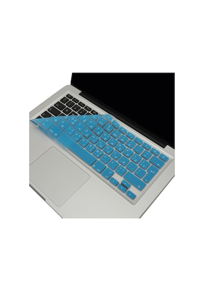 Arapça Klavye Koruyucu Apple Uyumlu MacBook Air Pro Eski Usb'li Model 2008/2017 Uk Enter Açık Mavi
