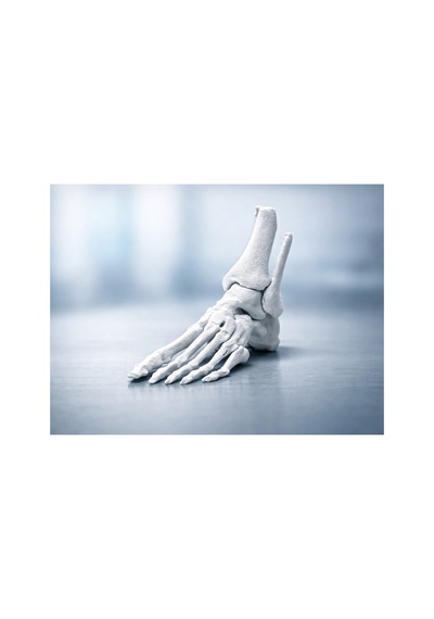 Anatomik İnsan Ayak Kemiği Modeli - Gerçek Mrı Taraması 3d Baskı
