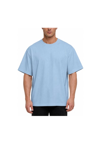 Ranud Erkek Oversize Fit Tişört,%100 Pamuk, Yumuşak Fırçalı Kumaş, Oeko-tex Sertifikalı Mavi Ranud Erkek Oversize Fit Tişört,%100 Pamuk, Yumuşak Fırçalı Kumaş, Oeko-tex Sertifikalı Mavi