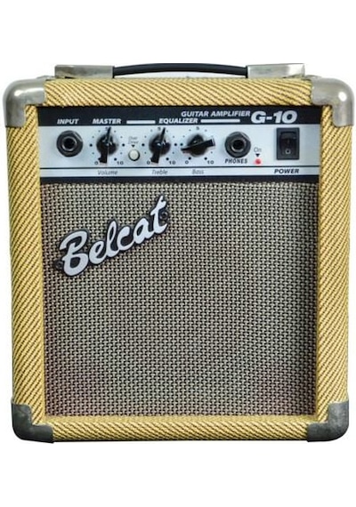 BELCAT G-10YL MODEL 10 WAT SARI RENK GİTAR-SAZ AMFİSİ