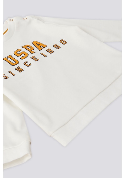 U.s. Polo Assn. Beyaz Erkek Bebek Takım Beyaz