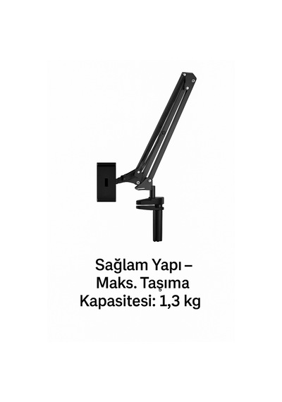 360 Dönebilen Süspansiyonlu Tablet Tutucu Masaüstü Ayarlanabilir Stand