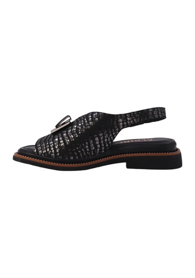 Albini Kadın Düz Sandalet Siyah