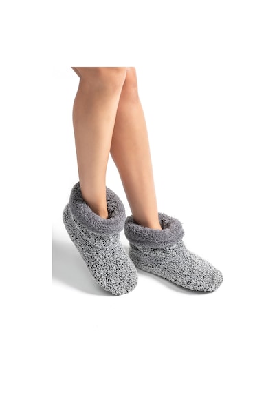 Twigy Comfy Kadın,Garson Boy Ev Botu Gri 36/41 AA0813 Gri