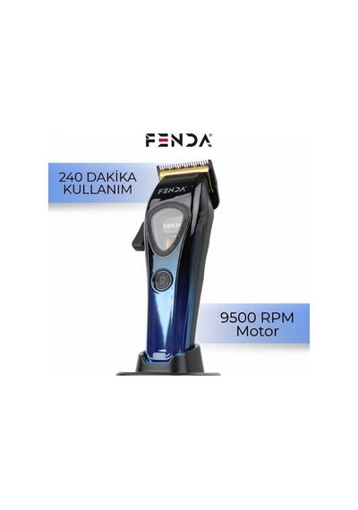 Fenda Profesyonel Saç Kesme Makinesi Mavi Fndsacks0007