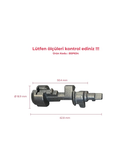 Toyota Corolla Uyumlu için Kontak Şaft Kilit Silindir Mili No 90 N11.17554