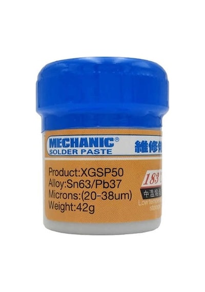 Krem Sıvı Lehim Mechanic Solder Paste 42 GR XGSP50 183 Derece