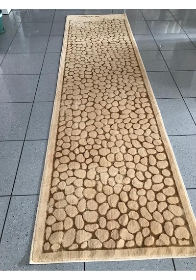 Ipekçe Home Pamuklu Halı Taş Desenli