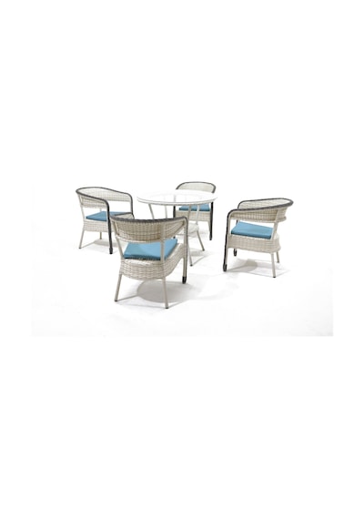 Monalin Home Garden Icon 4 Kişilik Rattan El Örgüsü Masa Sandalye Takımı Minderli & Camlı & Masalı Oturma Grubu Mavi Monalin Home Garden Icon 4 Kişilik Rattan El Örgüsü Masa Sandalye Takımı Minderli & Camlı & Masalı Oturma Grubu Mavi
