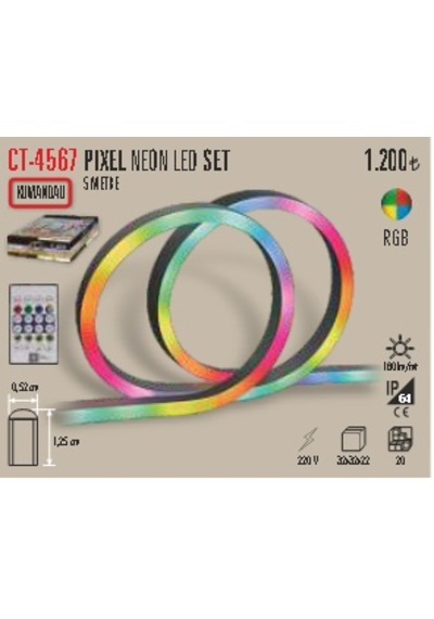 Ct-4567 Pixel Neon Led Set