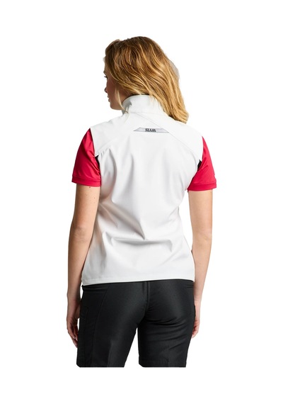 Slam Slam Act Ws Softshell Vest Kadın Bej Yelek W03 Beyaz